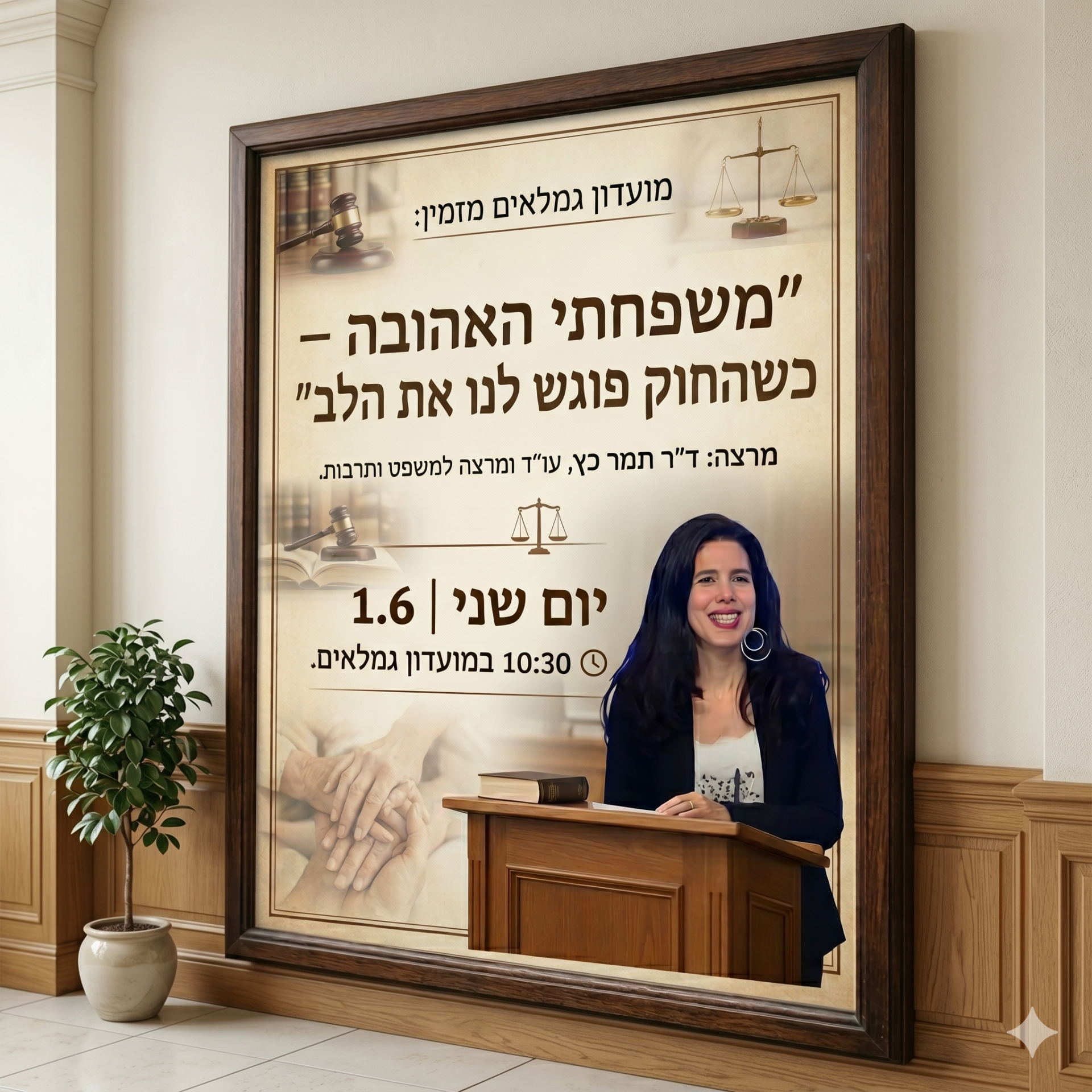 מועדון גמלאים: הרצאה - משפחתי האהובה 